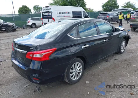 2017 Nissan Sentra Sv from USA, damaged, VIN 3N1AB7AP5HY364695